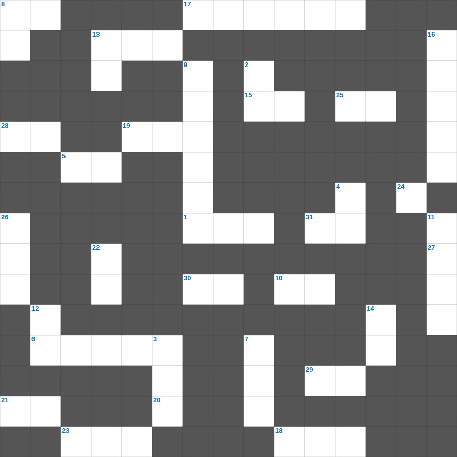 산상수훈: 팔복 - 무료 온라인 가로세로 낱말퍼즐
