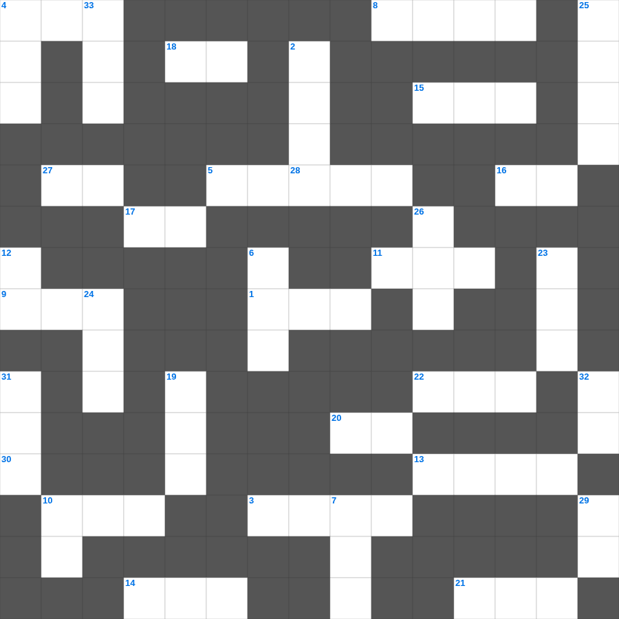 성경 상식: 성경 속 숫자 - 무료 온라인 가로세로 낱말퍼즐