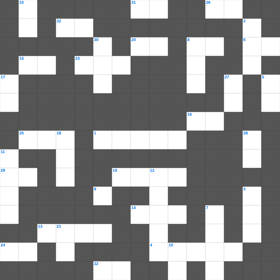십계명 (후반부) - 무료 온라인 가로세로 낱말퍼즐